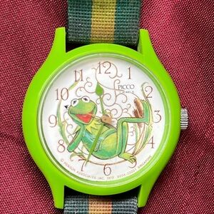 1979 Picco Kermit the Frog Watch Vintage Muppets Watch collectible